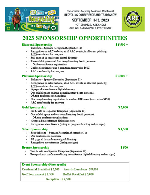 Sponsorship Opportunties Image