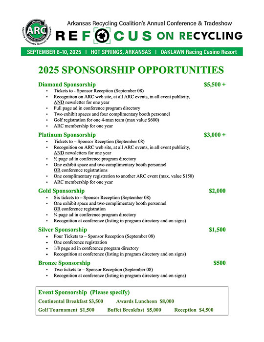 Sponsorship Opportunties Image