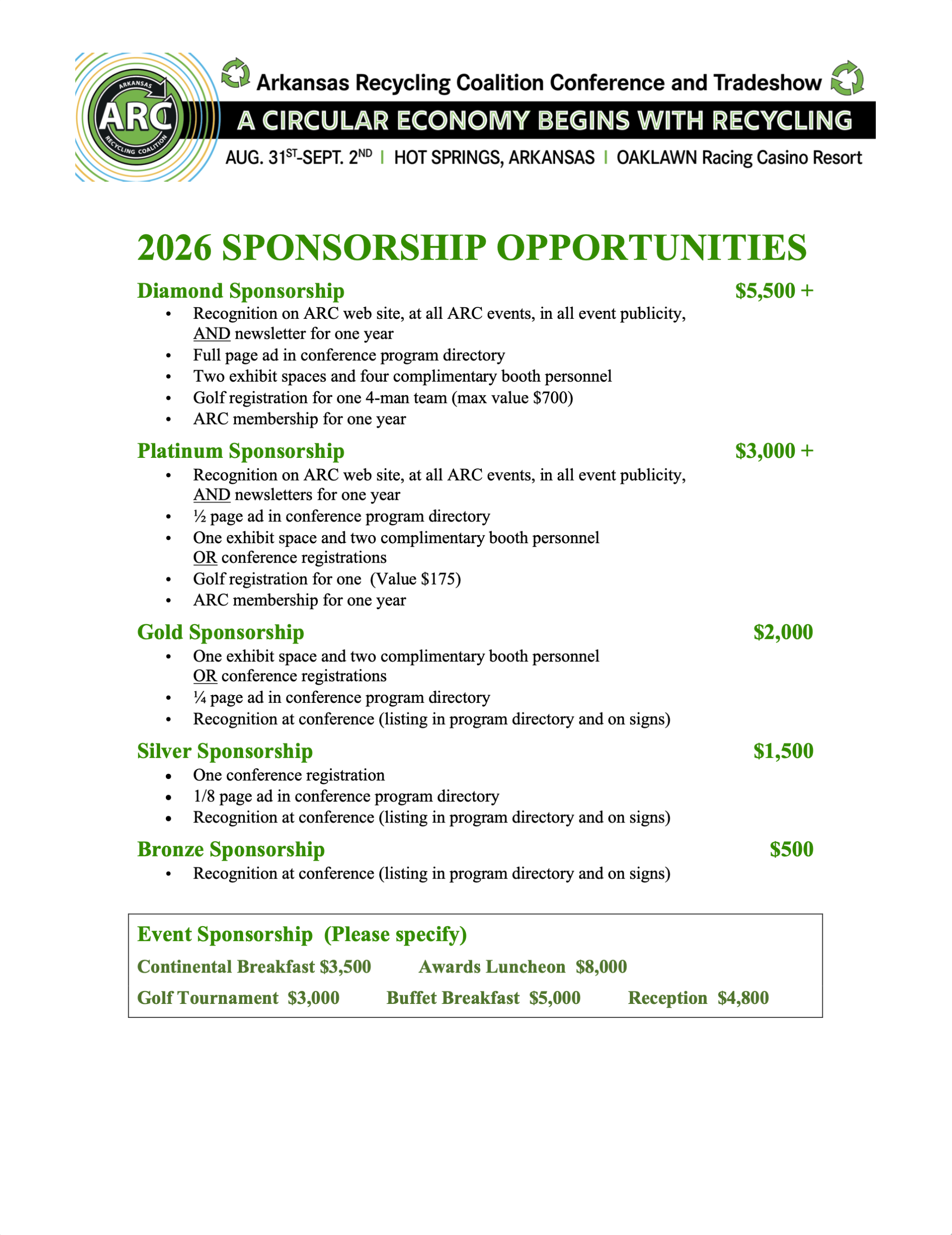 2026 Sponsorships Thumbnail